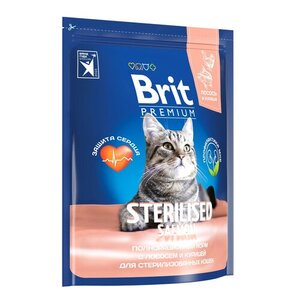 Сухой корм для кошек Brit Premium лосось курица, 2 кг Сухой корм для кошек Brit Premium лосось курица, 2 кг