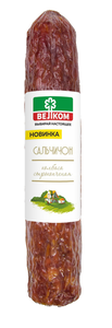 Колбаса Велком Сальчичон сырокопченая полусухая, ~500 г