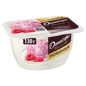 Продукт творожный Даниссимо малиновый пломбир 5,6% БЗМЖ