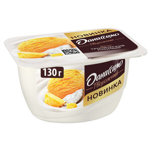 Продукт творожный Даниссимо тропический пломбир 5,8% БЗМЖ