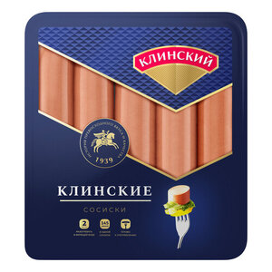 Сосиски ТМ Клинский