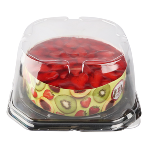 Торт Метрополь йогуртовый с клубникой