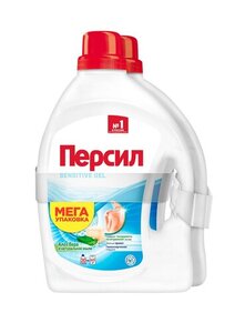 Гель для стирки «Персил» Sensitive для чувствительной кожи, 2х1,95 л (60 стирок)