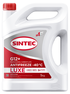 Антифриз sintec lux красный 5кг
