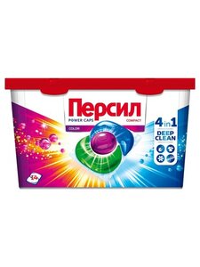 Капсулы для стирки «Персил» Колор 4в1 для цветного белья, 14 капсул