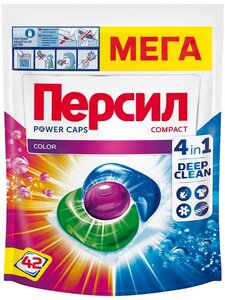 Капсулы для стирки «Персил» Caps Color Пауэр Капс для цветного белья, 42 капсулы