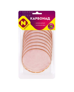 Карбонад Юбилейный копчено-вареный ТМ Останкино