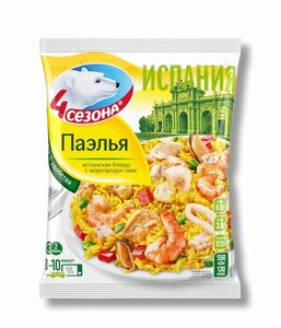 Паэлья Испанское блюдо ТМ 4 сезона