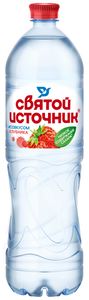Вода питьевая со вкусом клубники негазированная ТМ Святой Источник