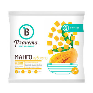 Манго «Планета Витаминов» замороженное, 300 г