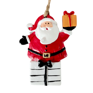 Подвеска декоративная B&H Санта в ассортименте