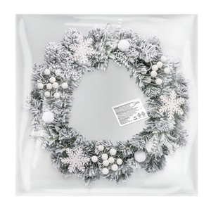 Венок B&H Новогодняя метель новогодний декоративный
