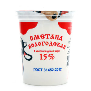 Сметана Северное Молоко 15% БЗМЖ