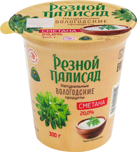 Сметана Резной Палисад 20%