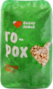 Горох Выбор Семьи колотый