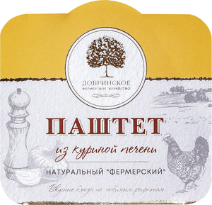 Паштет Добринское из куриной печени