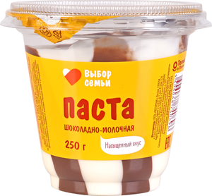 Паста Выбор Семьи шоколадно-молочная