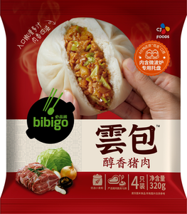 Булочки Bibigo Бао со свининой, 80 г x 4 шт