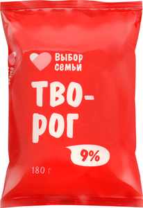 Творог Выбор Семьи 9%