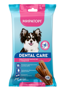 Лакомство для собак Мираторг Жевательное для мелких пород с говядиной