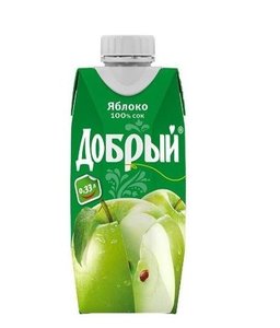 Сок Яблочный ТМ Добрый