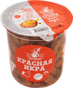 Гренки Дон Крутон со вкусом Красной икры пшеничные