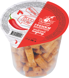 Гренки Дон Крутон со вкусом Тайского перца пшеничные