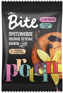 Печенье овсяное протеиновое Take a Bite Protein Ваниль,69 г