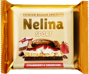 Шоколад молочный Nelina Sport со вкусом чизкейка