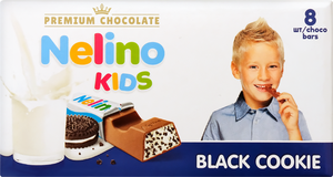 Шоколад молочный Nelino Kids с шоколадным печеньем
