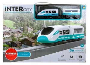 Железная дорога 1Toy InterCity, 56 деталей