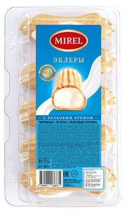 Эклеры Mirel с белковым кремом