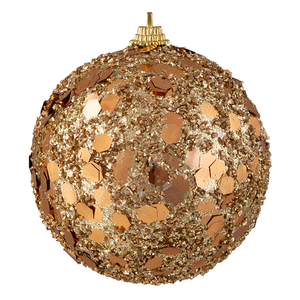 Шар ChristmasDeLuxe золото, 8 см