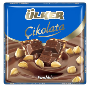 Шоколад Ulker молочный с лесным орехом