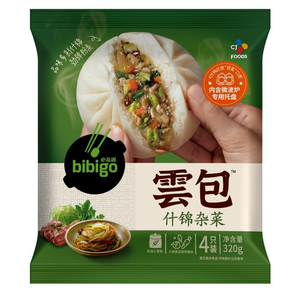 Булочки Bibigo Бао с чапче, 80 г x 4 шт