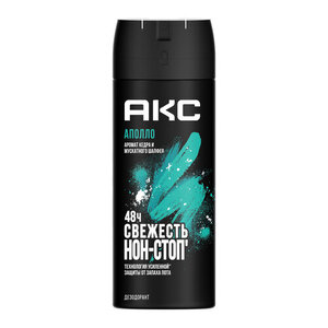 Дезодорант мужской «Акс» Парфюмированный Apollo защита от пота 48 часов спрей, 150 мл