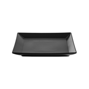 Блюдо Metro Professional Macario квадратное черное 18 см, 6 шт