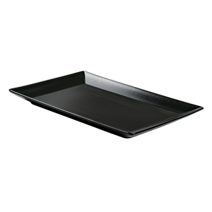 Блюдо Metro Professional Macario прямоугольное черное 30 x 20 см, 6 шт