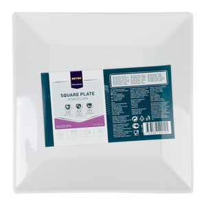 Тарелка обеденная Metro Professional Modern квадратная 30 см, 4 шт