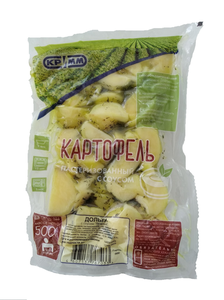 Картофель дольки с соусом нежный пастеризованный