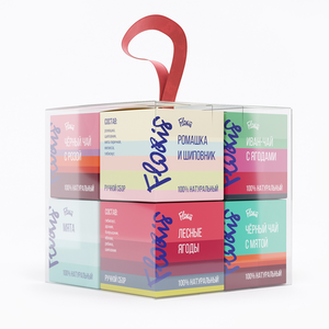 Набор чая Floris Ассорти в кубе