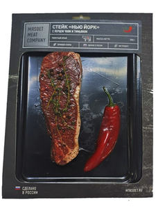 Стейк Myasoet Meat Company Нью Йорк с чили и тимьяном охлажденный