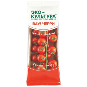 Томаты черри Вау круглые красные на ветке
