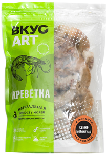 Креветки Вкусарт Королевские без головы замороженные