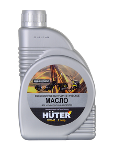 Масло моторное Huter для техники 10W40, 1 л Масло моторное Huter для техники 10W40, 1 л
