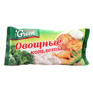 Котлеты овощные ТМ 4 Сезона