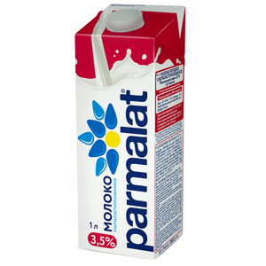 Молоко питьевое Parmalat ультрапастеризованное 3,5% БЗМЖ