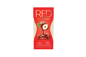 Шоколад молочный Red Delight фундук