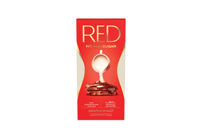 Шоколад Red Delight молочный