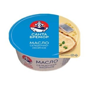 Масло селедочно-икорное Санта Бремор бутербродное